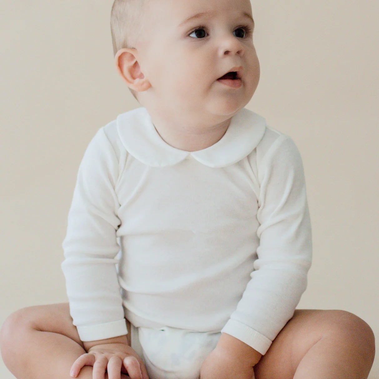Marquise Woven Collar Bodysuit