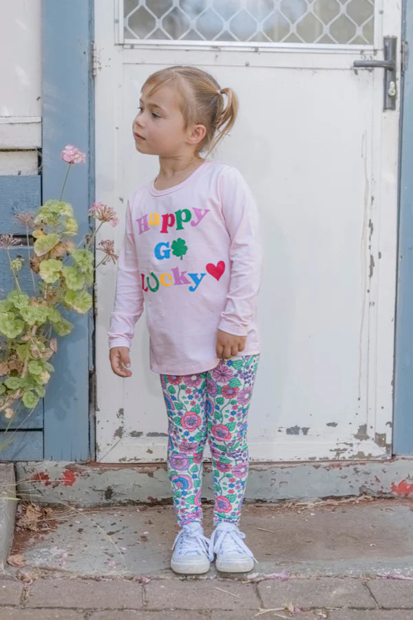 Milky Confetti Garden Legging