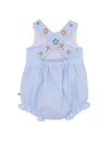 Fox &amp; Finch Songbird Stripe Embroidered Bodysuit