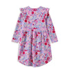 Milky Lilac Bloom Hi Lo Dress