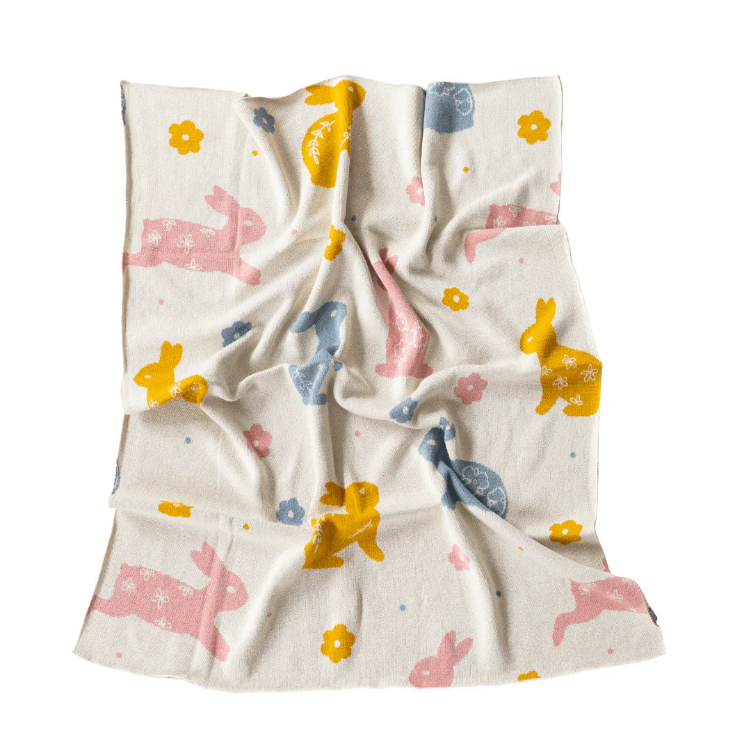 Di Lusso Benny Bunny Baby Blanket