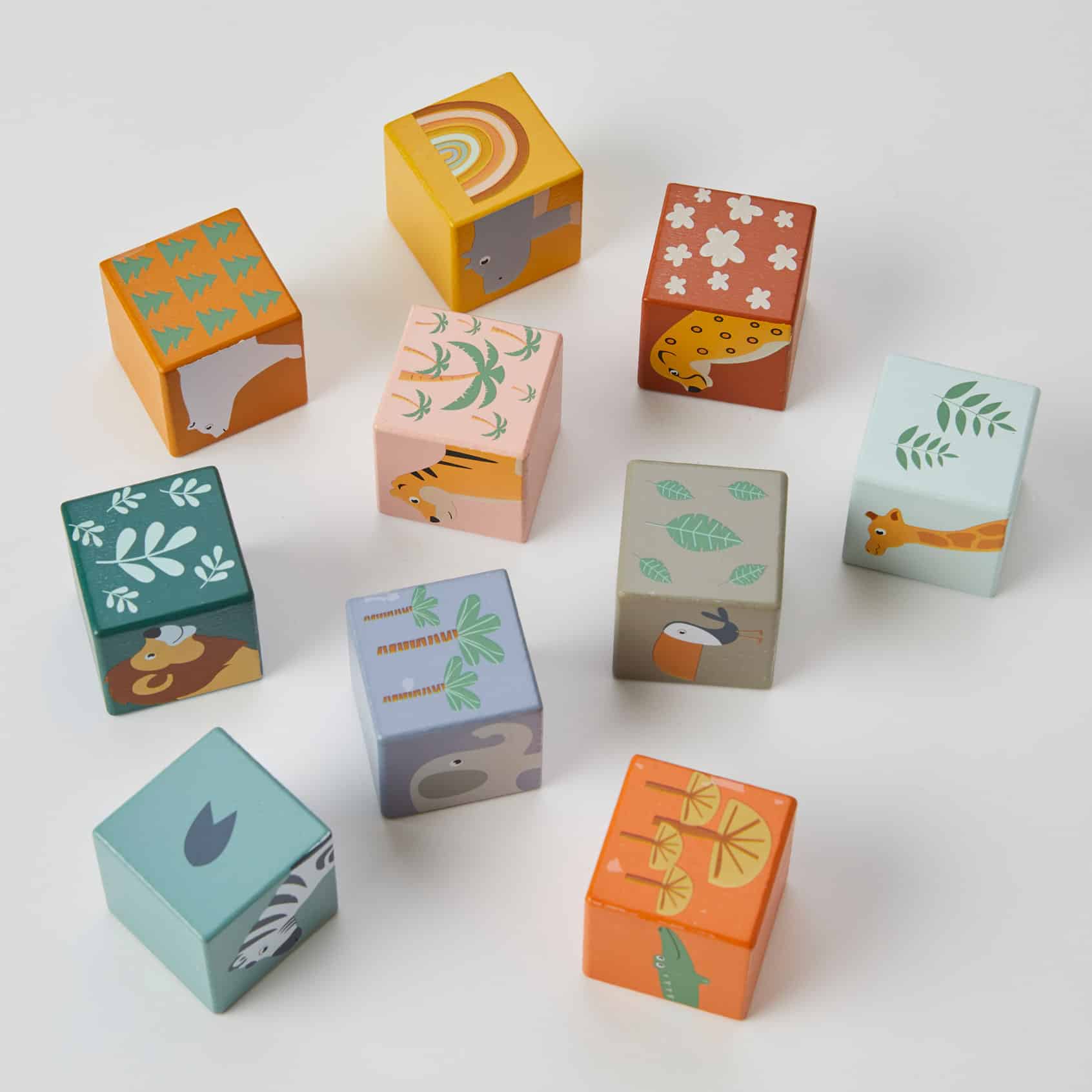 Animal Wooden Blocks