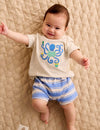 Purebaby Octopus Short and Tee Set