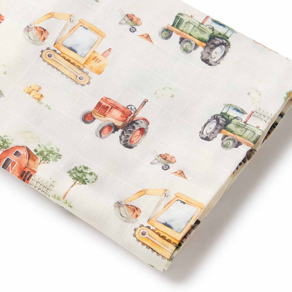 Digger - Snuggle Hunny Organic Muslin Wrap