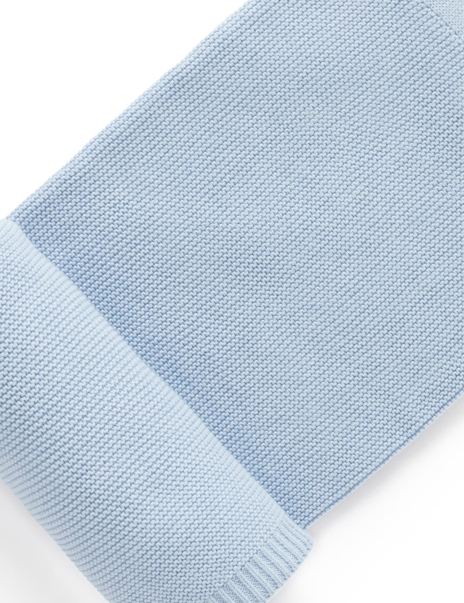 Purebaby Textured Blanket - Blue