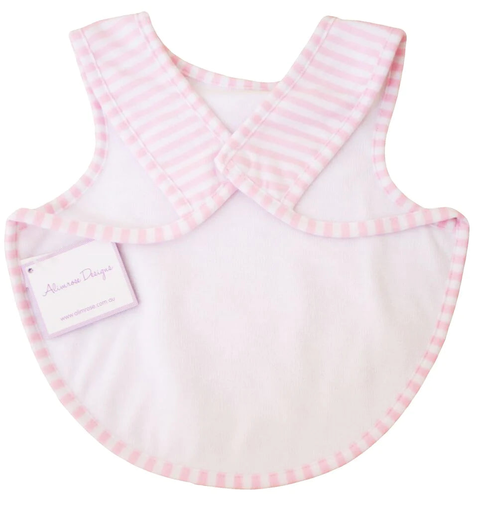 Alimrose Bib Back Fastening - Pink