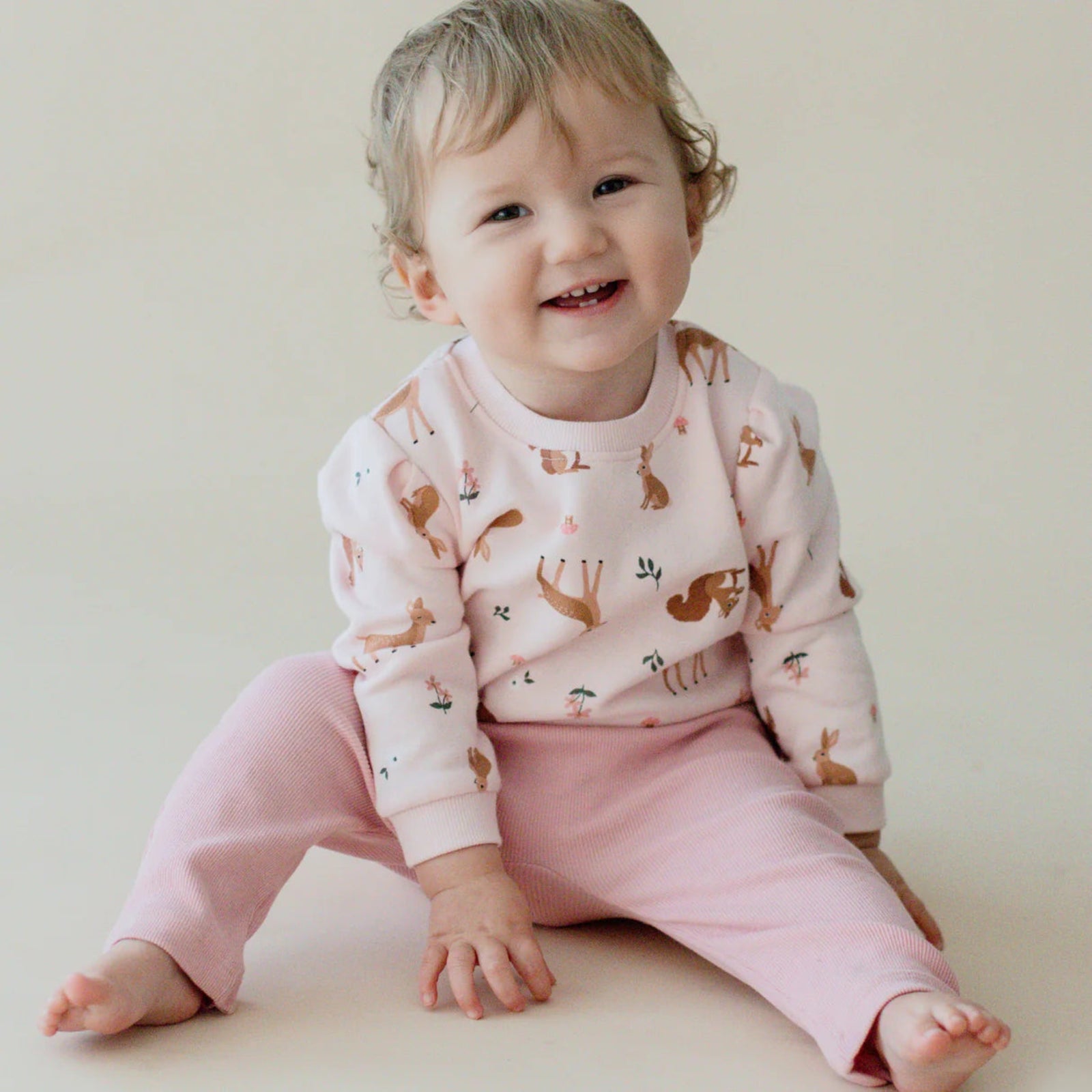 Marquise Meadows Fleece Jumper & Rib Legging Set