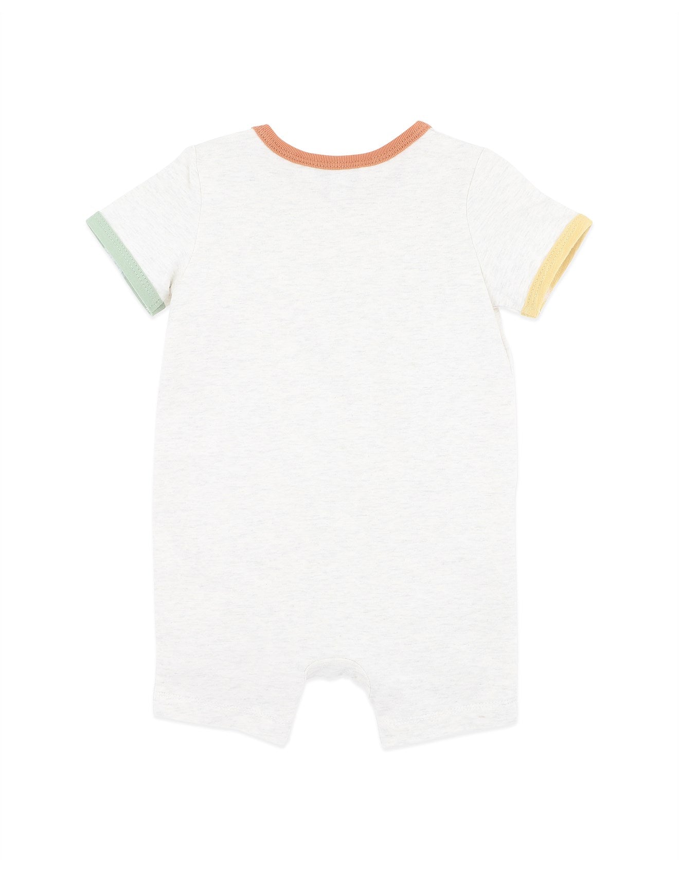 Bebe Ivan Camp Scene Short Sleeve Romper