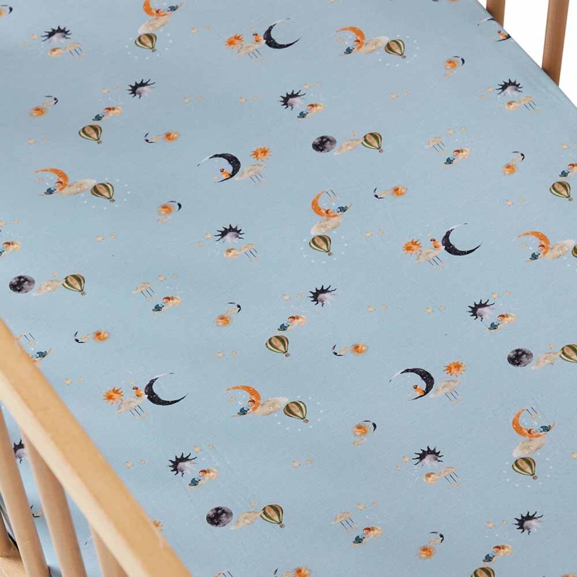 Dream Organic - Snuggle Hunny Fitted Cot Sheet