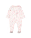 Bebe Zoe Print LS Zip Onesie