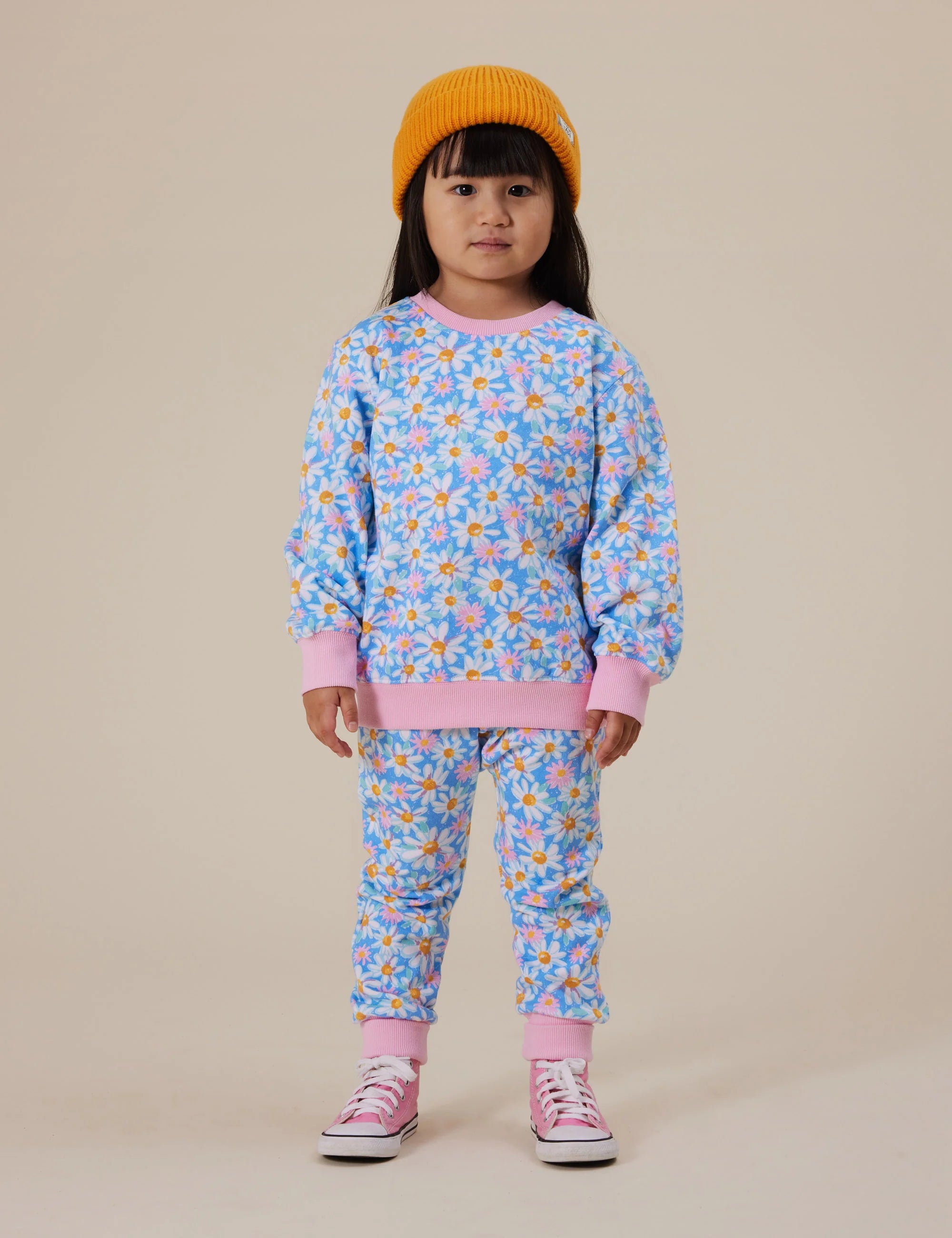 Goldie and Ace Seaside Daisy Terry Sweatpants