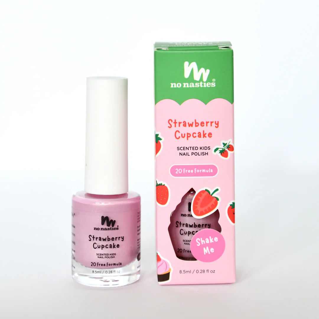 20 FREE Scented Kids Polish Strawberry Cupcake