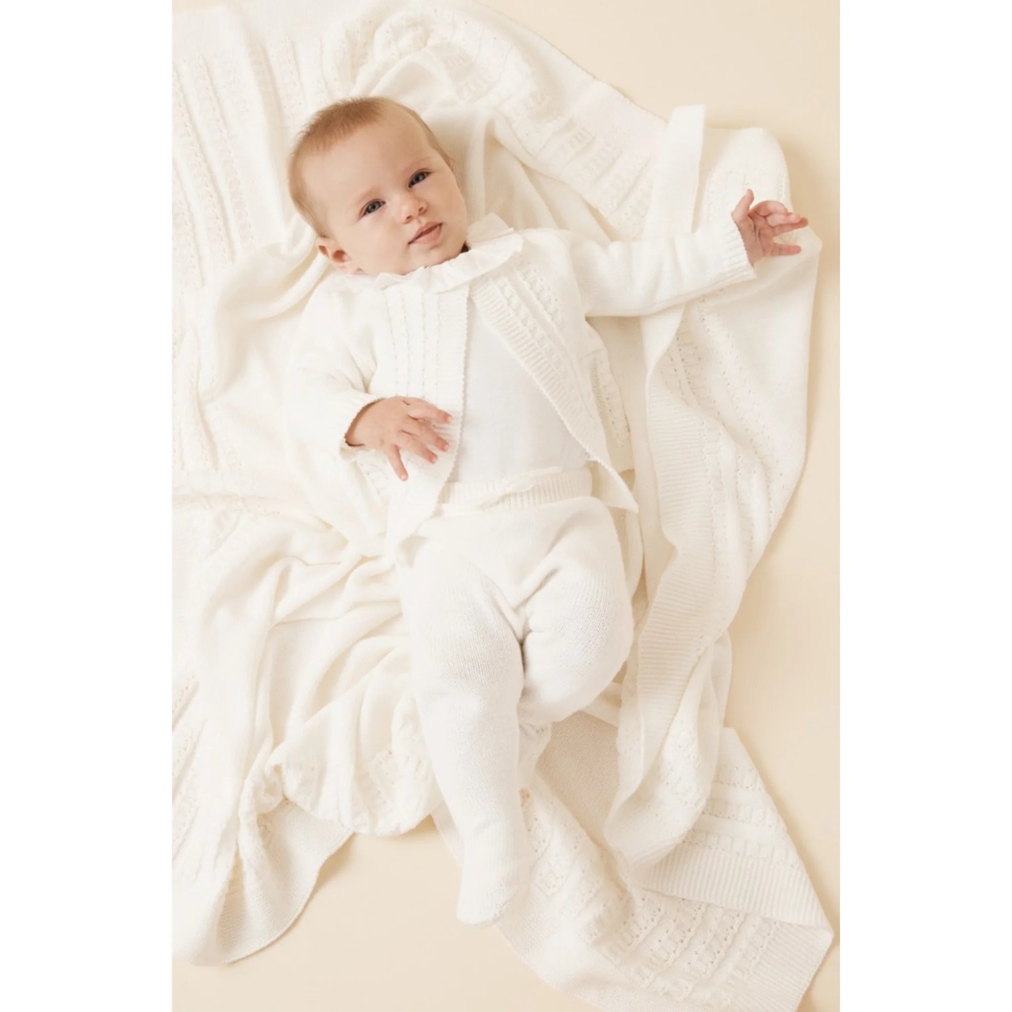 Marquise Heritage Collection - Woven Collar Bodysuit Cream