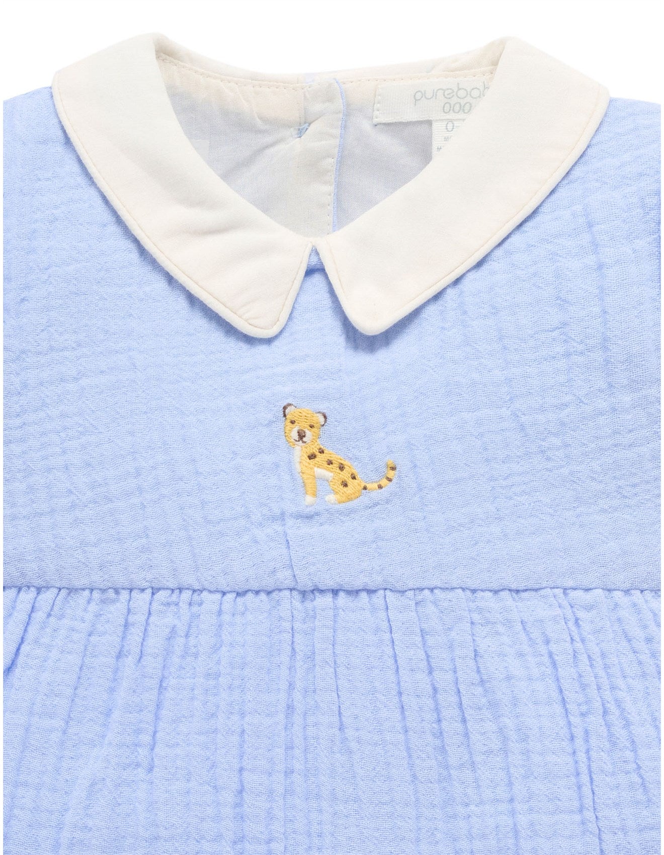 Purebaby Romper with collar