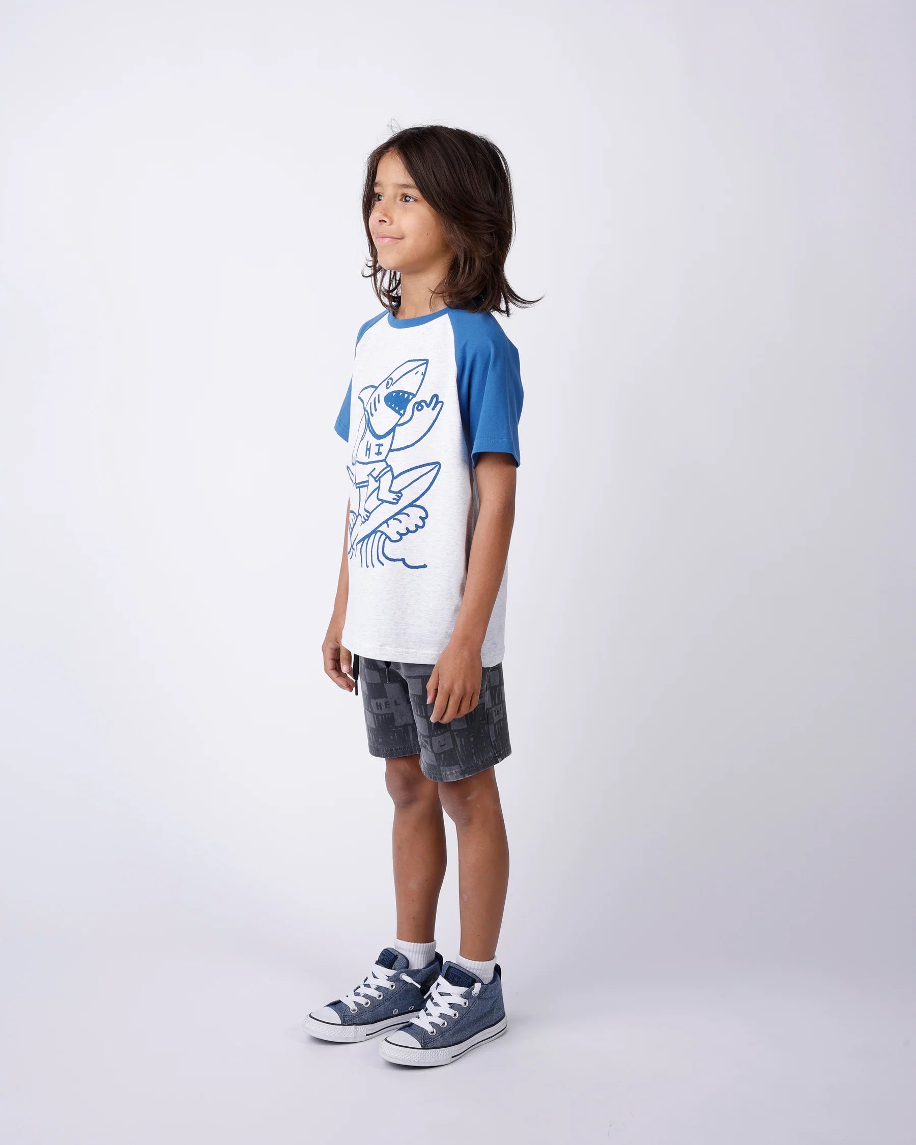 Minti Shredding Shark Tee