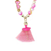 Barbie Rainbow Fantasy Stretch Pearl Necklace &amp; Bracelet w/Tulle Ballerina