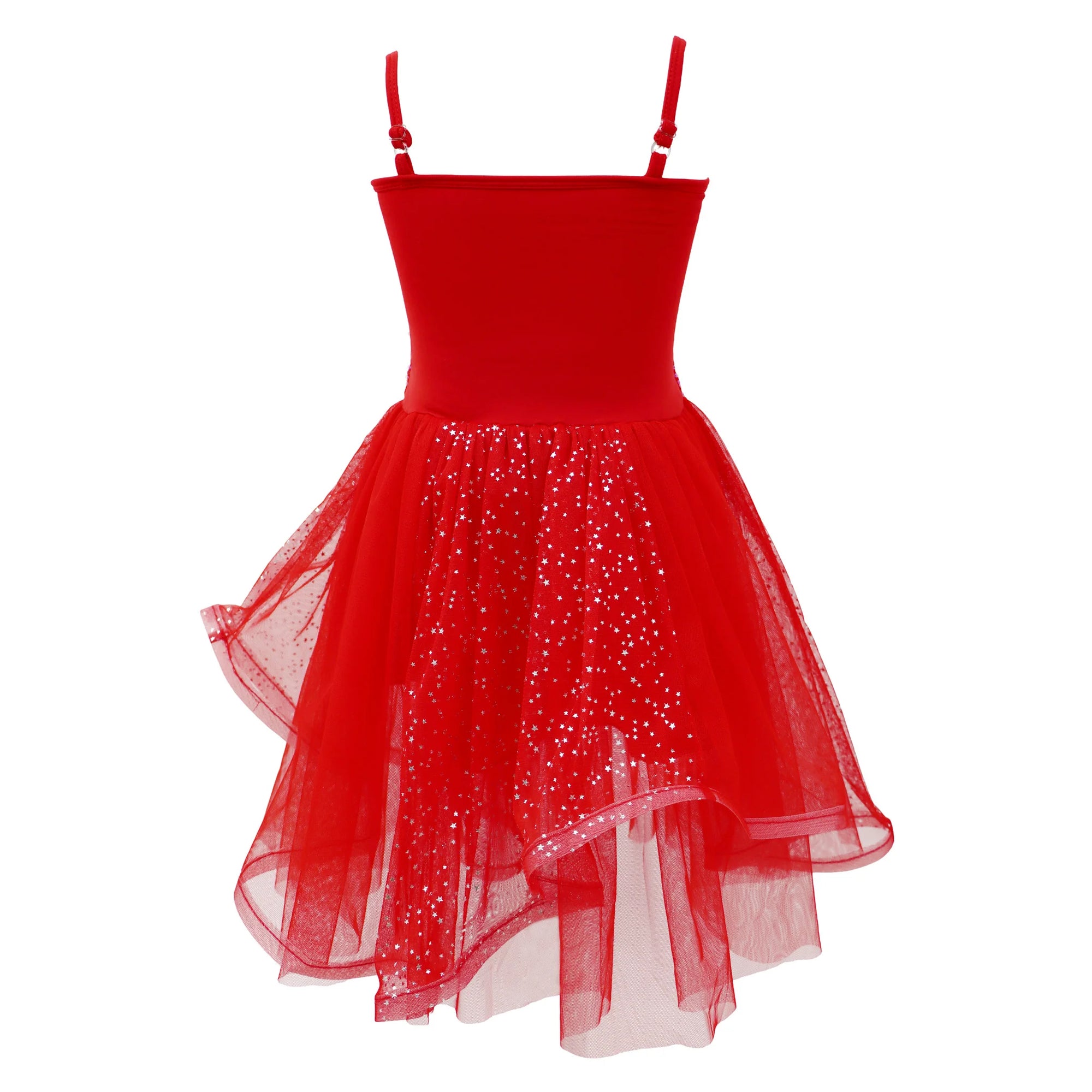 Twinkling Sequin Dress - Red