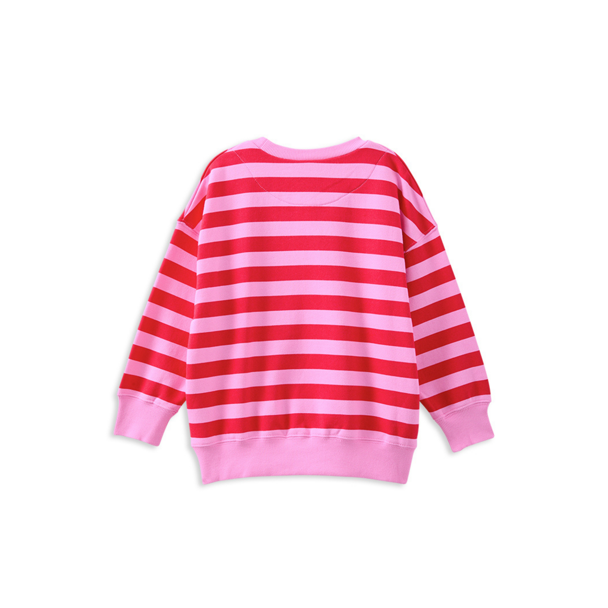 Milky Cherry Stripe Sweat