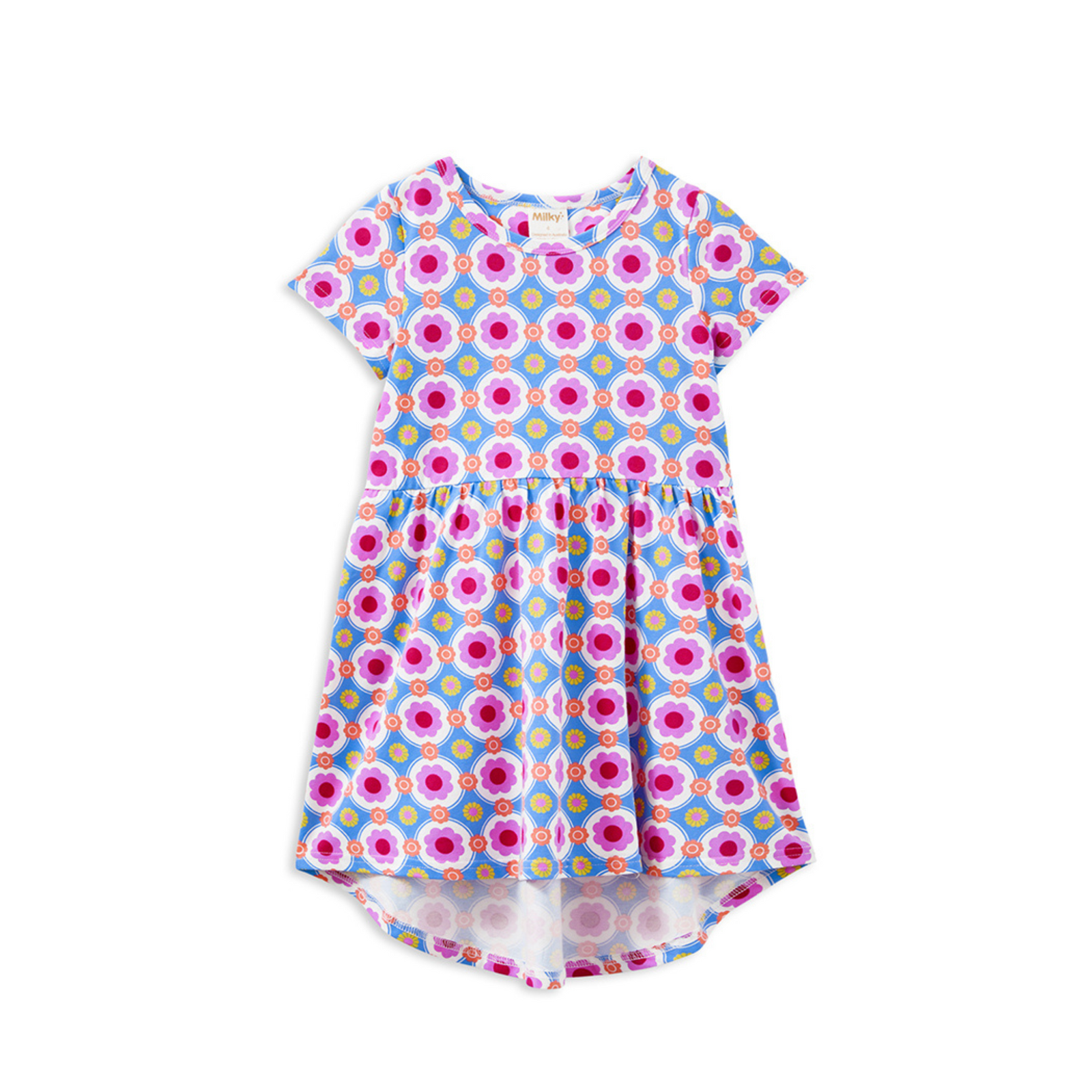 Milky Retro Vibe Dress