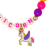 Pink Poppy BFF Unicorn Rainbow Pearl Twin Bracelet Set