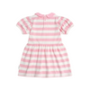 Huxbaby - Strawberry Stripe Puff Sleeve Dress
