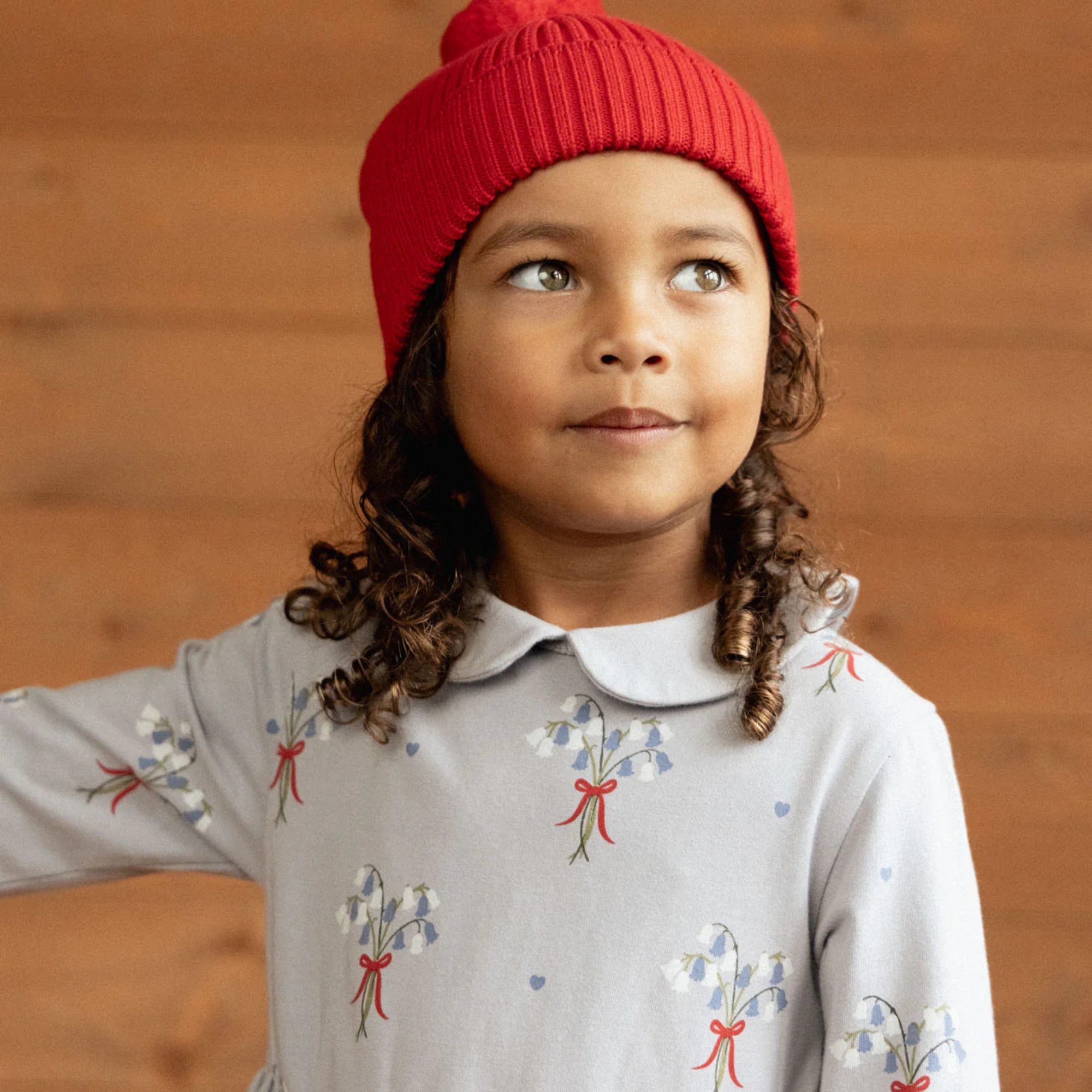 Nature Baby Agnes Dress - Bluebelle Print