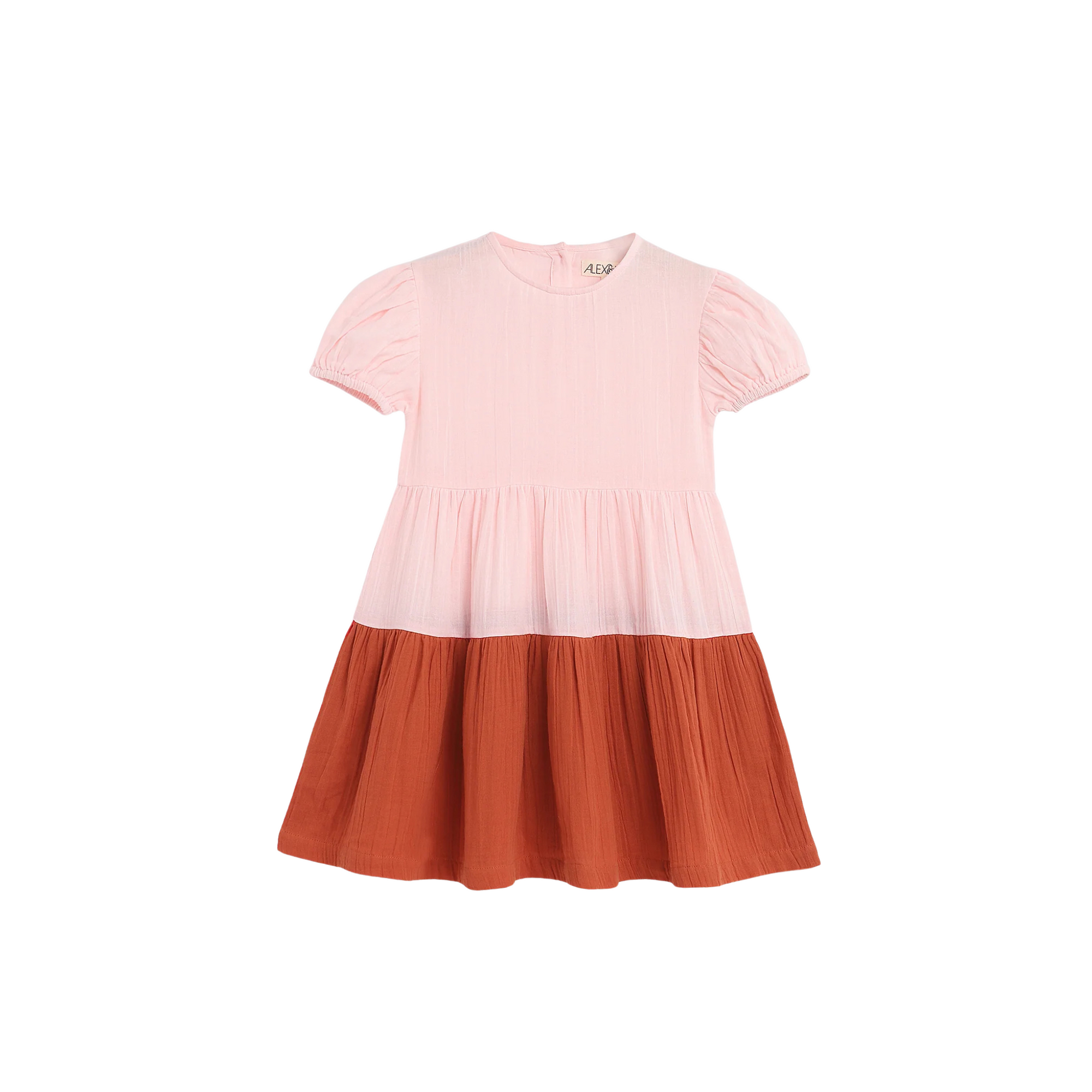 Alex &amp; Ant Clara Dress - Petal Pink/Flame Red