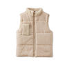 Milky Nougat Puffer Vest