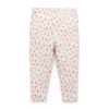 Purebaby Rib Leggings  - Dahlia Print