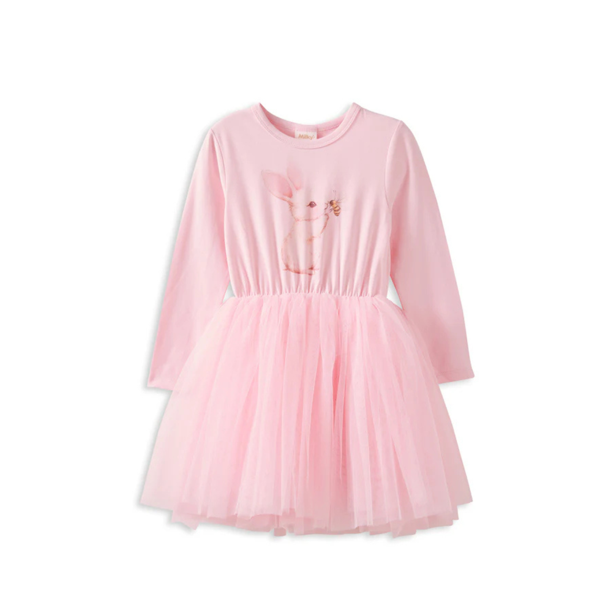 Milky Bunny Kisses Tutu Dress - Blush Pink