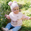 Bebe Flossy Bunny Jumper - Multi