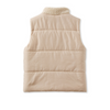 Milky Nougat Puffer Vest