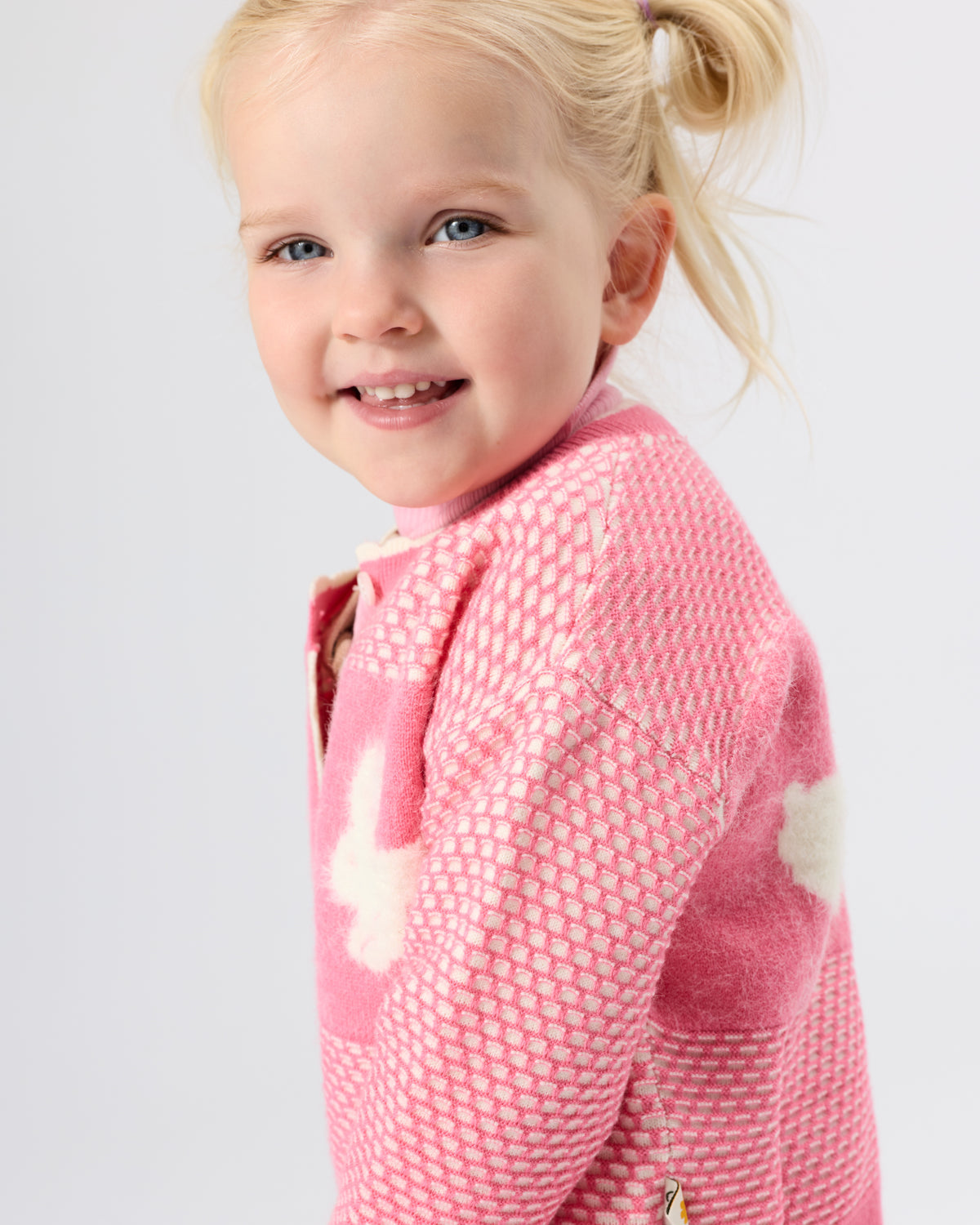 Goldie + Ace Bunny Knit Cardigan