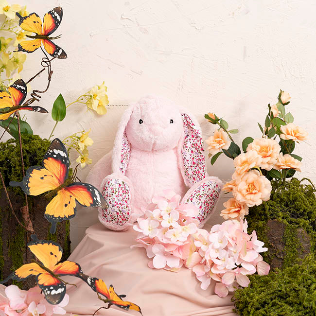 Bunny Lucy Plush Soft Toy - Pink