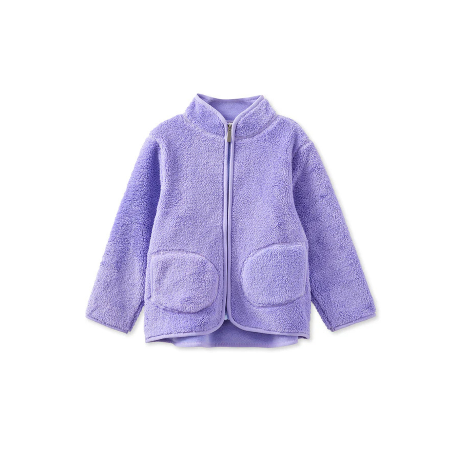 Milky Sherpa Jacket - Maggie - Lavender