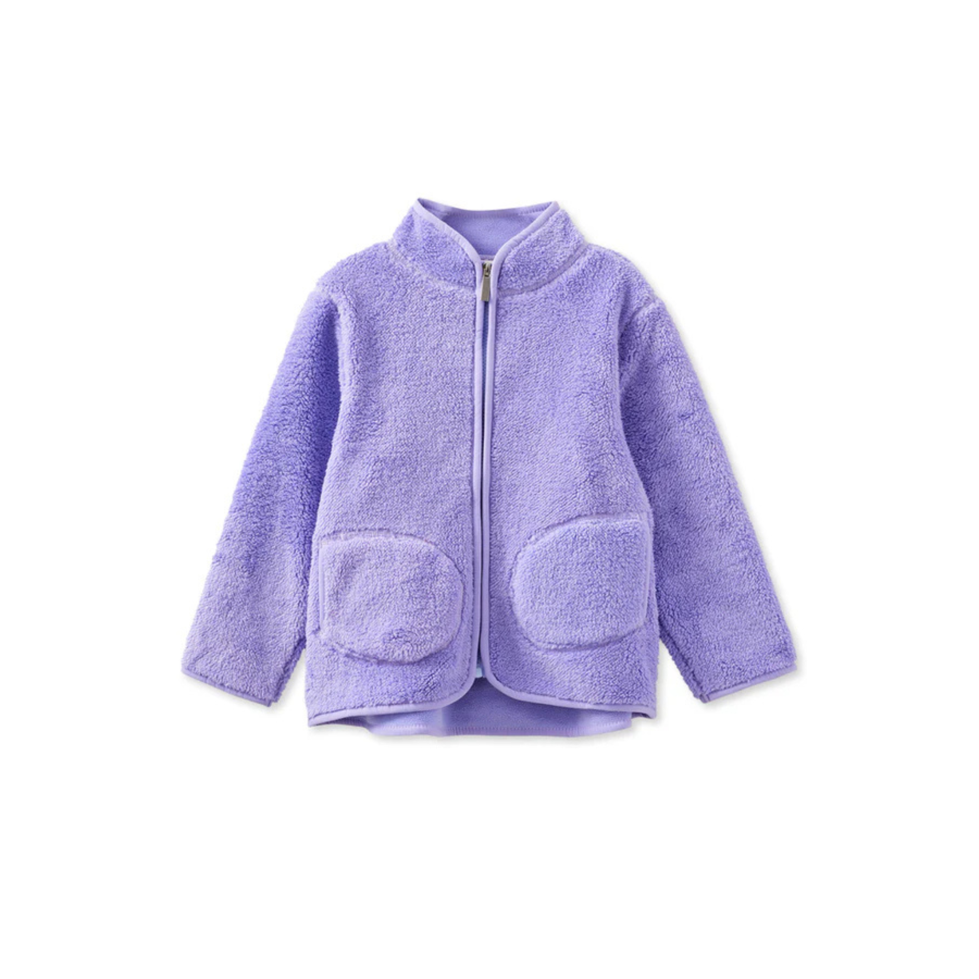 Milky Sherpa Jacket - Maggie - Lavender