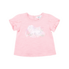 Bebe Florence Unicorn Tee - Mid Pink