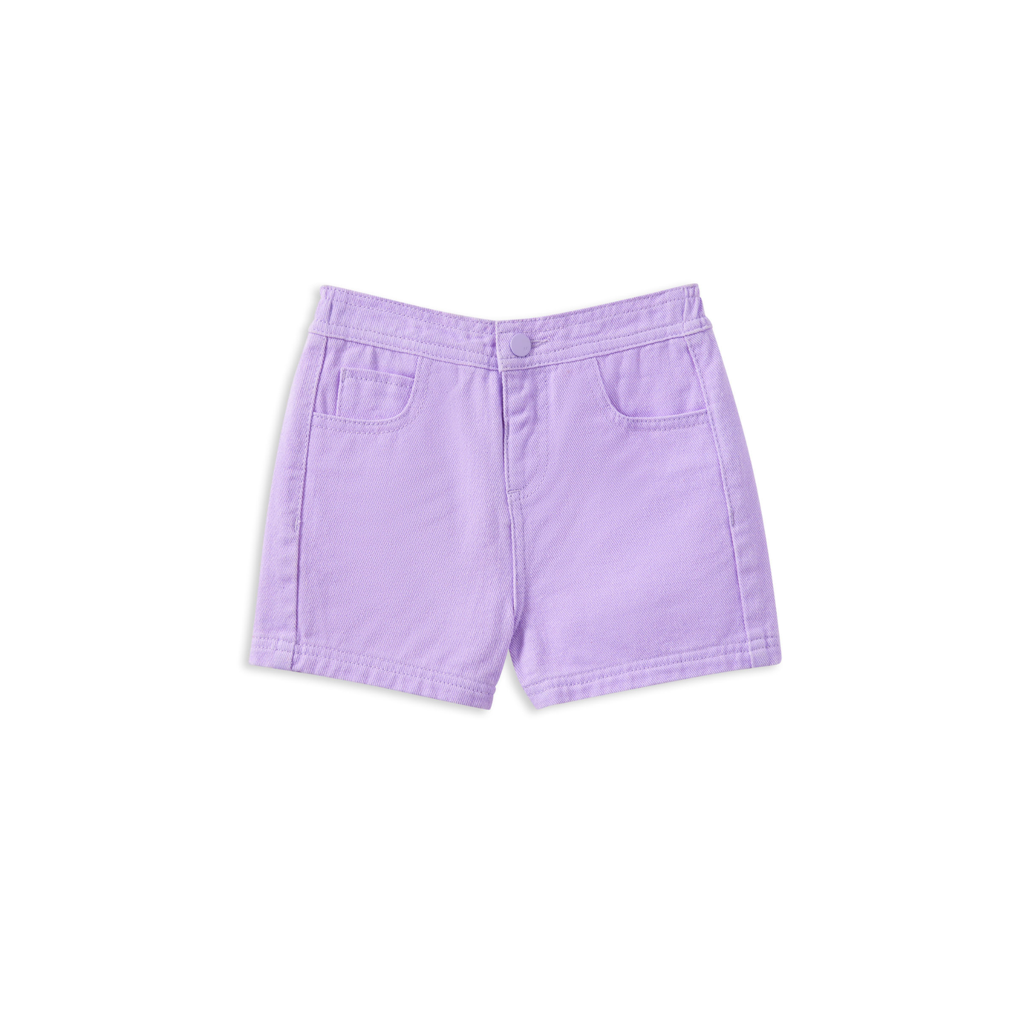 Milky Lilac Twill Short