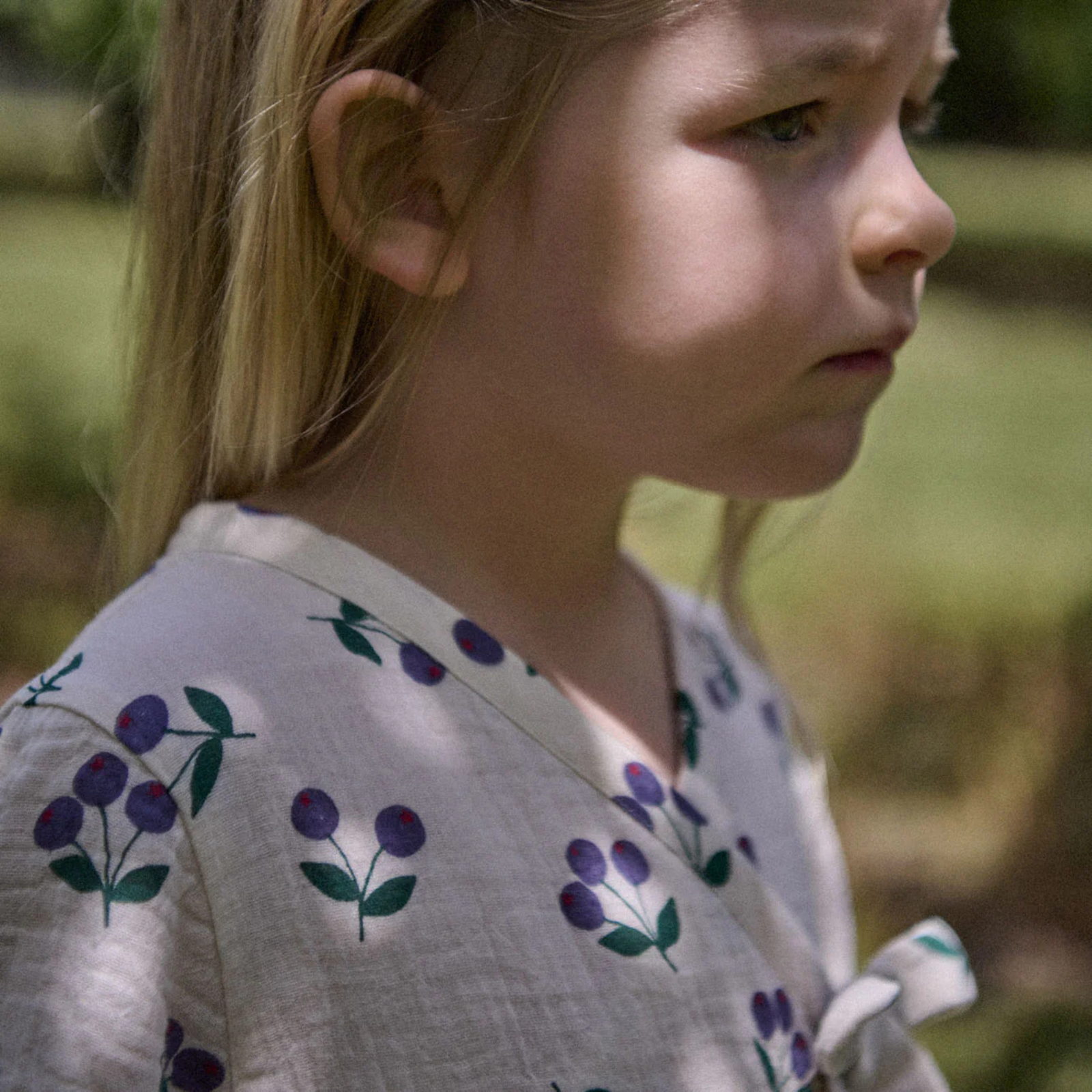 Nature Baby Mabel Dress -  Winter Berry Natural Print