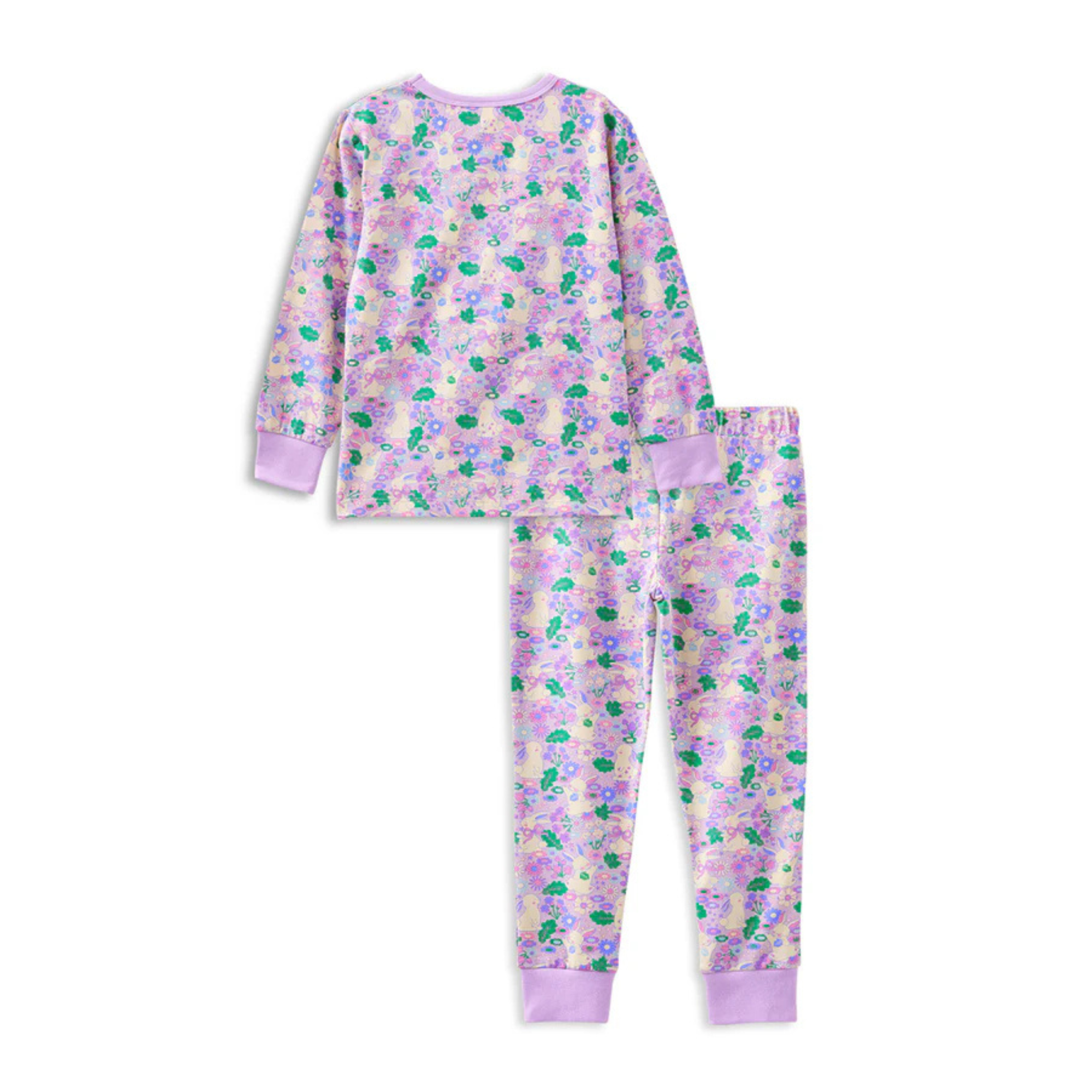 Milky Bunny &amp; the Blossoms Pj's - Soft Lilac