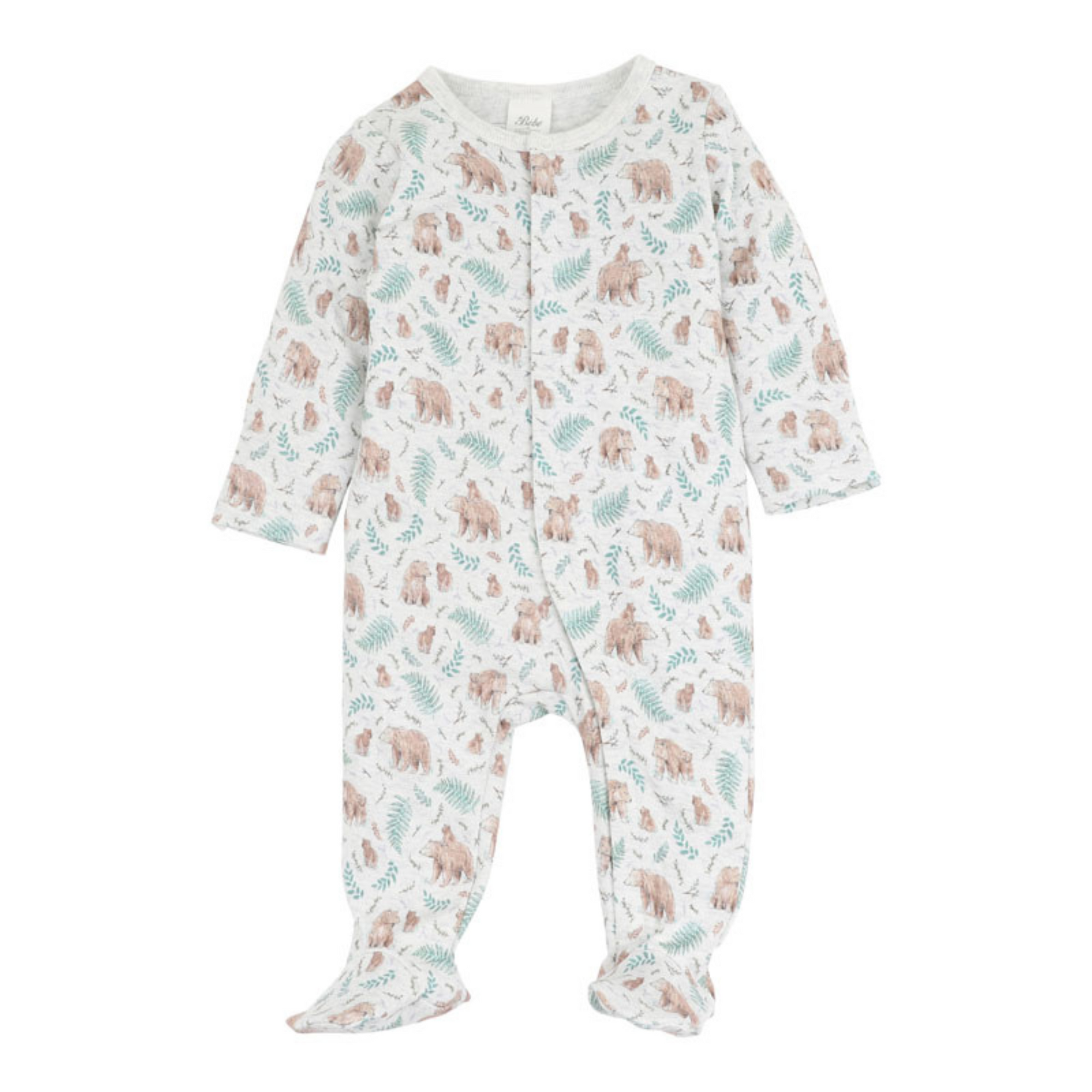 Bebe Mateo Ls Zip Onesie