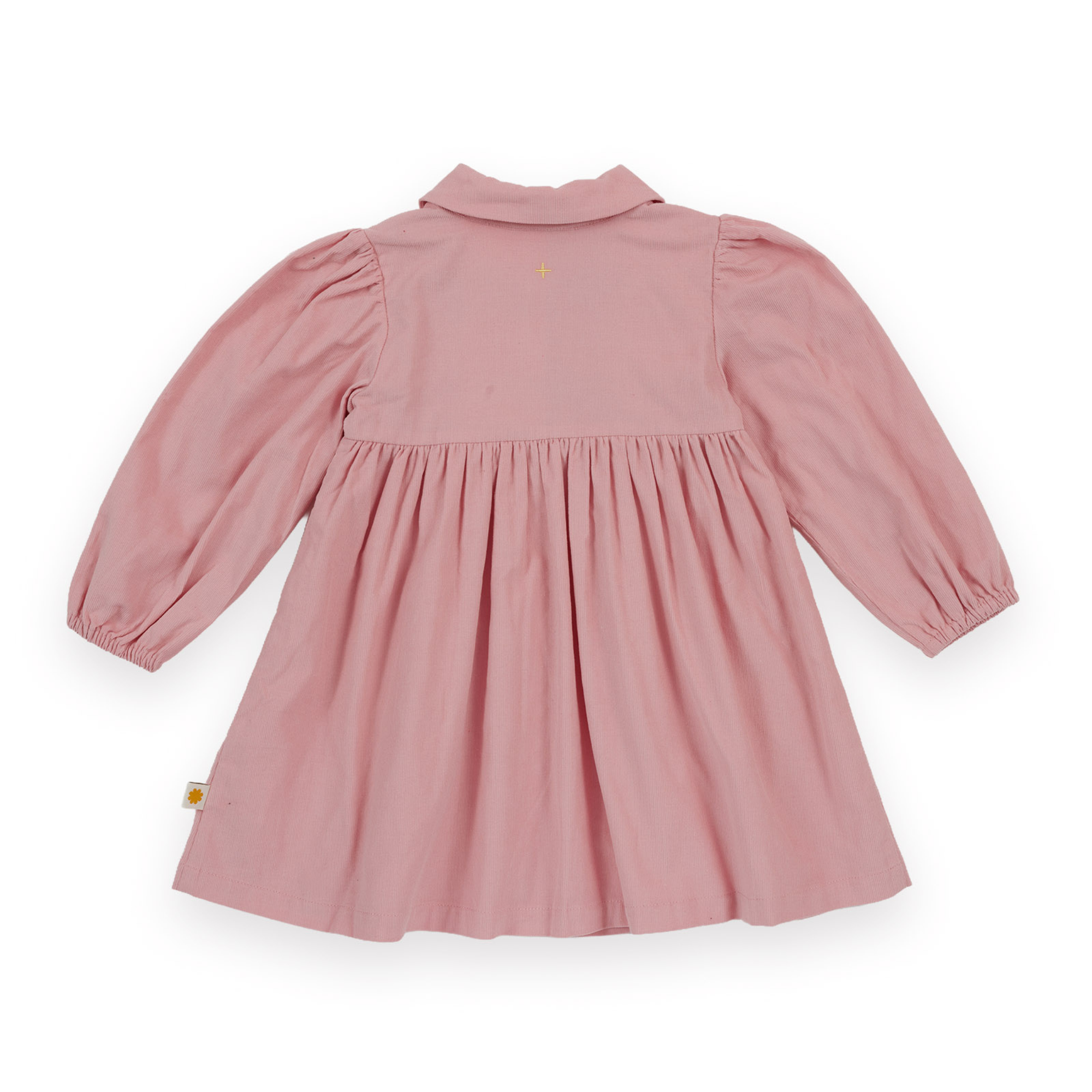 Goldie + Ace Wild Strawberry Corduroy Collar Dress