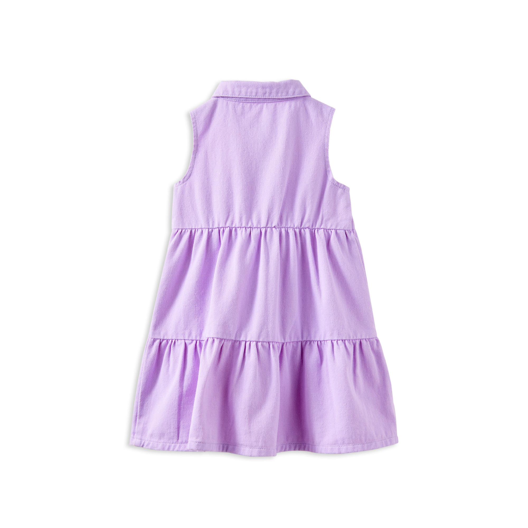 Milky Lilac Twill Dress