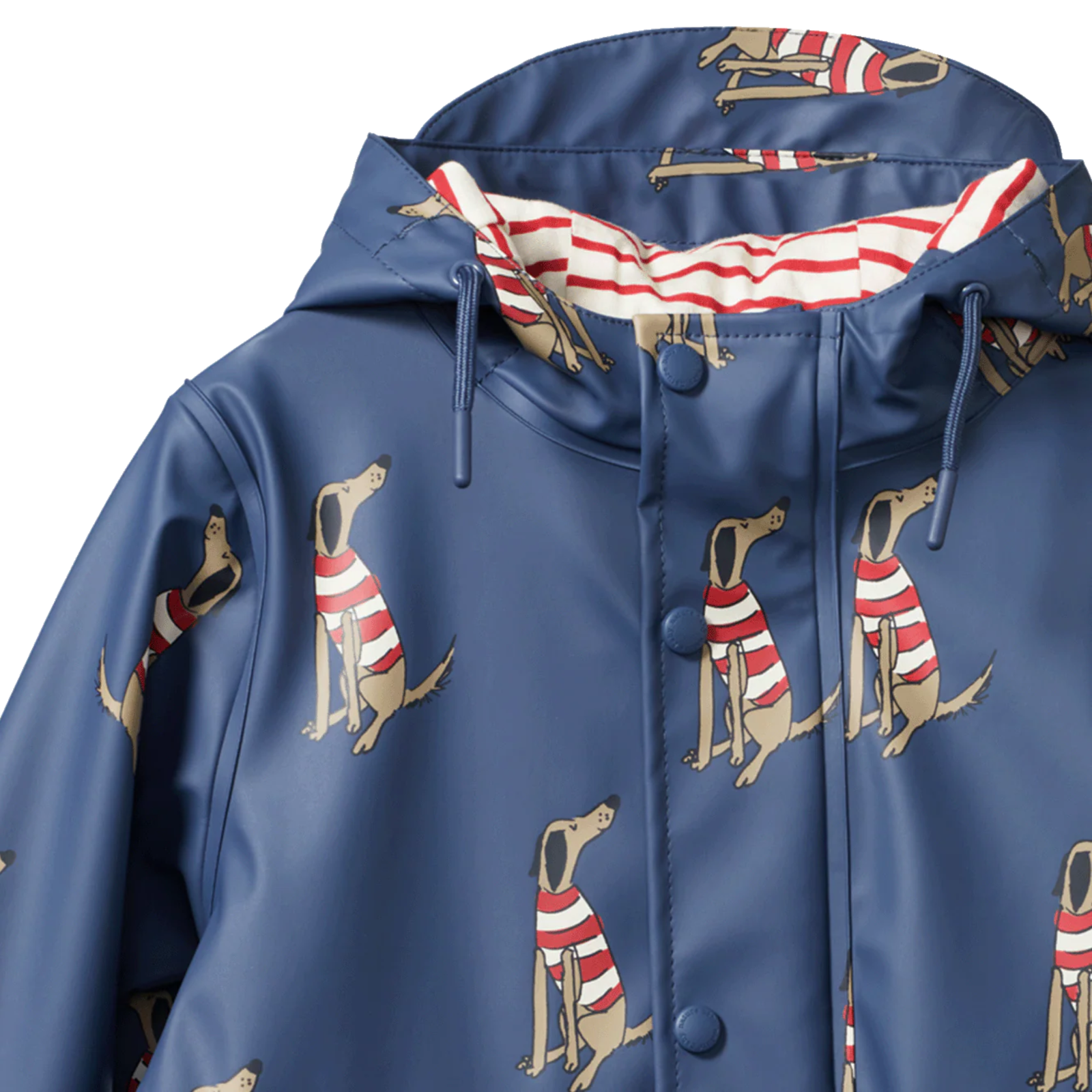 Nature Baby Raincoat - Best Friend Indigo Print