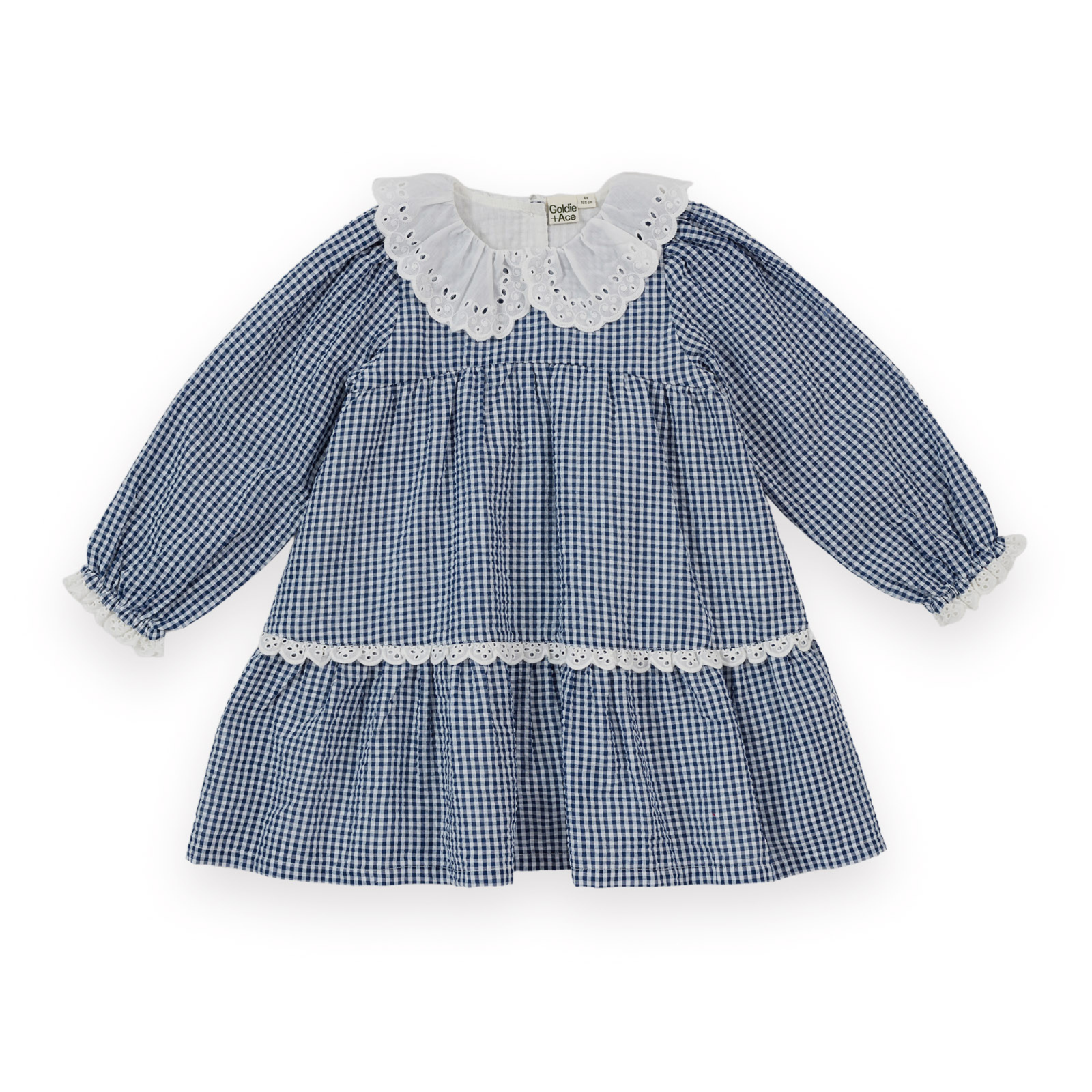 Goldie + Ace Gingham Collared Dress