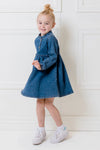 Milky Mid Wash Denim Dress