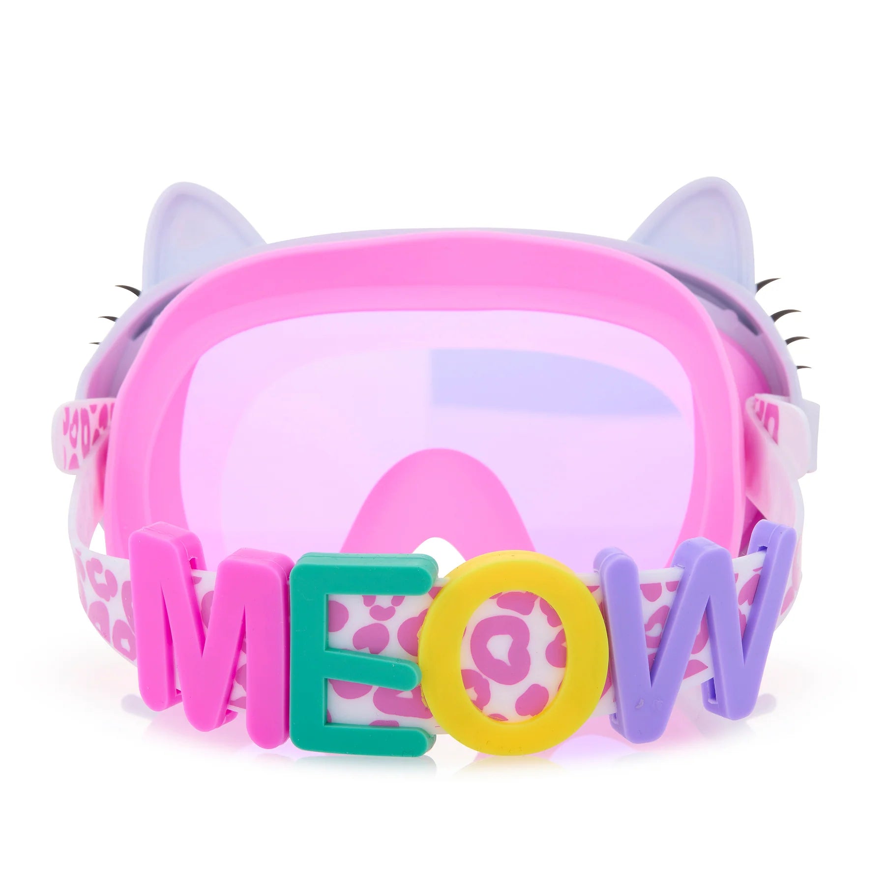 Purr Persian White Clawdia Swim Mask - Bling2o