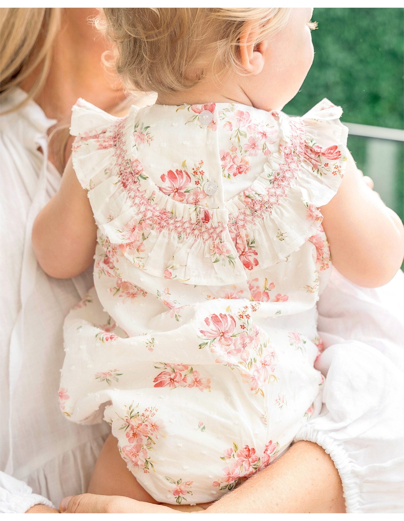 Chelsea Frill Yoke Romper
