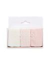 Purebaby Pack of 3 Socks - Pink