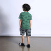 Minti Skate Frogs Short Charcoal Marle